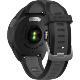 Relogio Smartwatch Garmin Forerunner 165 Music - Branco / Cinza