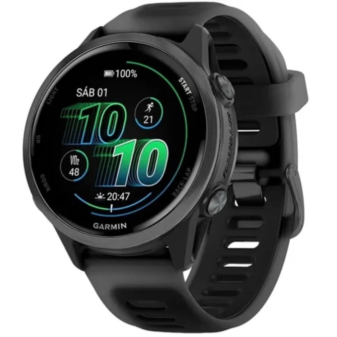 Relogio Smartwatch Garmin Forerunner 570 42MM ( 010-02970-01 ) - Branco / Nuvem Azul-4a820964-8e92-44d2-acab-52187be425fd