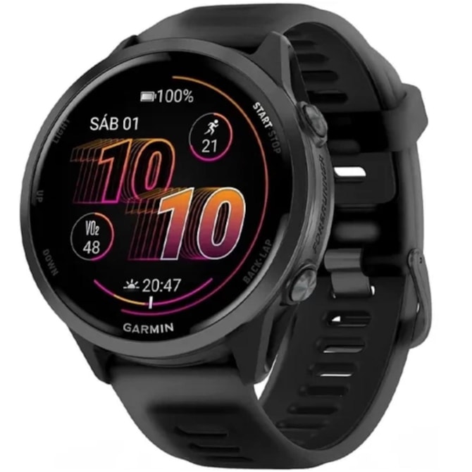 Relogio Smartwatch Garmin Forerunner 570 47MM ( 010-02971-00 )  - Preto-f00cce6b-a04f-42e5-bfac-6f1b5eb384ea