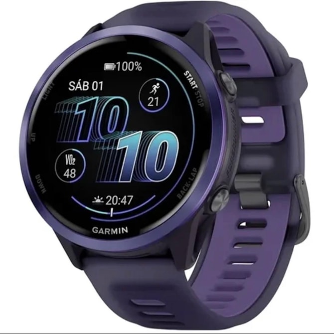 Relogio Smartwatch Garmin Forerunner 570 47MM ( 010-02971-02 )  - Roxo Indigo-27b5e5a4-99e4-4eba-b267-c79d3a693fb0