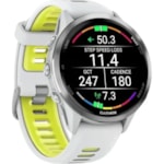 Relogio Smartwatch Garmin Forerunner 970 47MM ( 010-02969-01 ) - Branco / Amarelo-01465624-8f05-4fdf-b9f4-ec2a565058d2