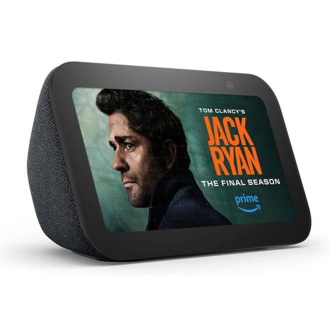 Smart Display Amazon Echo Show 5 3ra Gen (2023) com Alexa/2MP Cam/Tela 5.5 - Charcoal-17099437-9470-4537-b75a-f5c8fb6224d3
