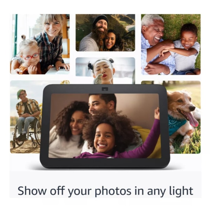 Smart Display Amazon Echo Show 8 - com Alexa - 3A Geracao - Tela 8