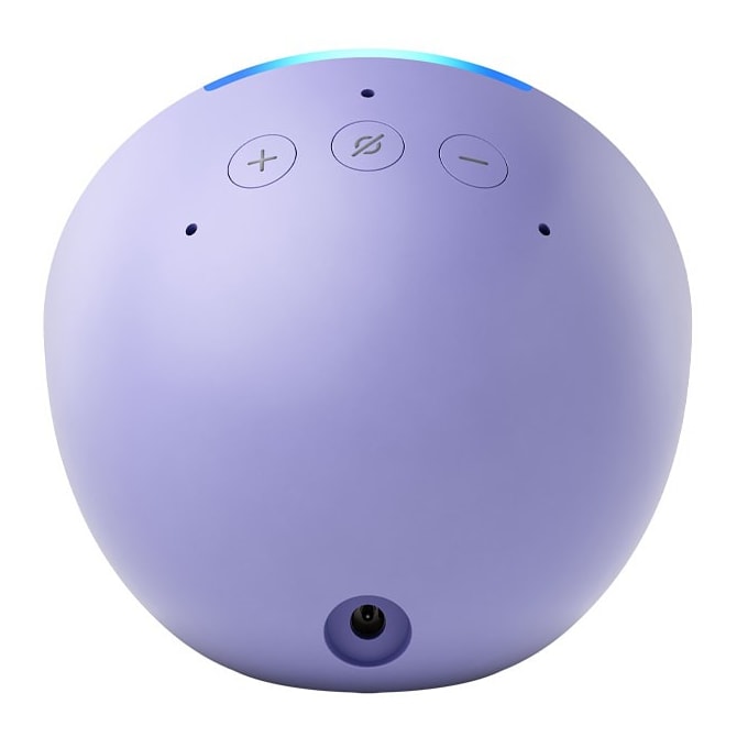 Smart Speaker Amazon Echo Pop com Wi-Fi e Bluetooth - Lavender Bloom-5c9eadbf-b2ec-408a-88f6-46699dd52dac