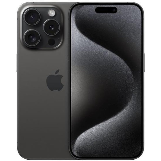 Smartphone Apple iPhone 15 Pro 256GB Vitrine 5G A17 Pro Tela 6.1 A3106 - Preto ( Outlet )-8bc41d10-02db-4c22-843a-eafa83318f66