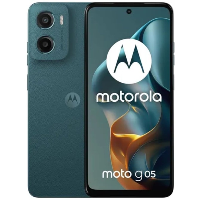 Smartphone Motorola Moto G05 4G 128GB 4RAM Dual Sim LTE  - Forest Green ( Verde )-c2340681-60aa-4a8a-8d18-908e32896a99