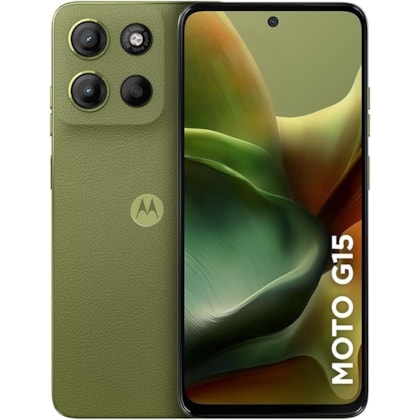 Smartphone Motorola Moto G15 4G 256GB 8RAM Dual SIM - Iguana Green ( Verde )