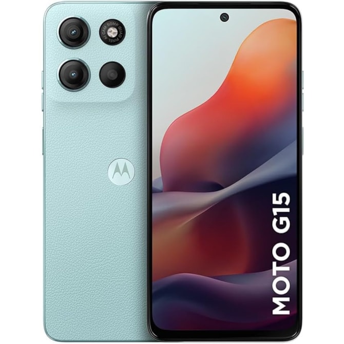 Smartphone Motorola Moto G15 4G 512GB 4RAM Dual SIM - Glacier Blue ( Azul Claro )-d7335a32-ed40-4244-8047-01b744c68df6