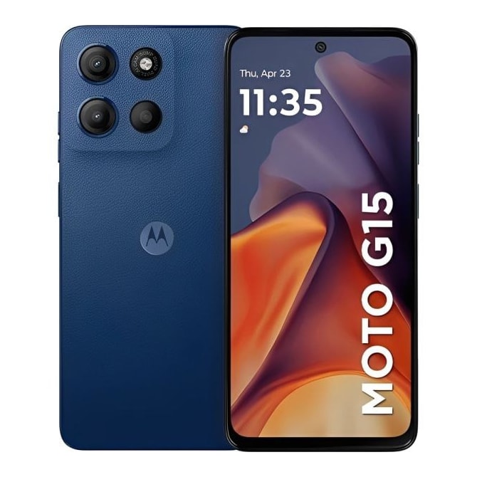 Smartphone Motorola Moto G15 512GB 8GB RAM 6.72'' XT2521 - Azul ( Outlet )-e1846e17-9112-4b1a-b0c6-8f73b0f96c16