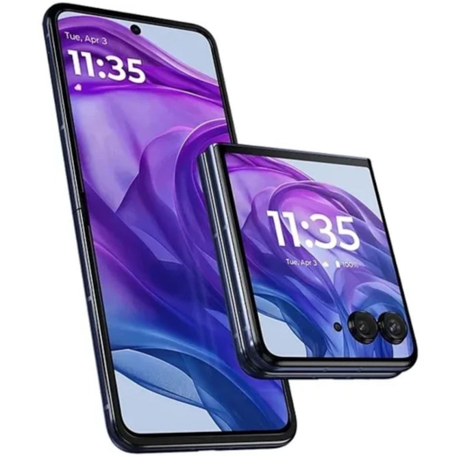 Smartphone Motorola Razr 50 Ultra 5G 512GB 12RAM Nano + eSIM - Azul Medianoche-ad9b4a78-bff4-4a15-b062-012b60d2ad07