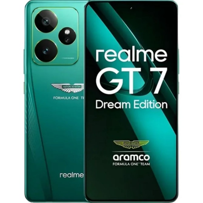 Smartphone Realme GT 7 5G 512GB 16RAM Dual Sim - Dream Edition (Aston Martin Green)-ab9e0303-470b-4448-a6a5-52b74aa8a602