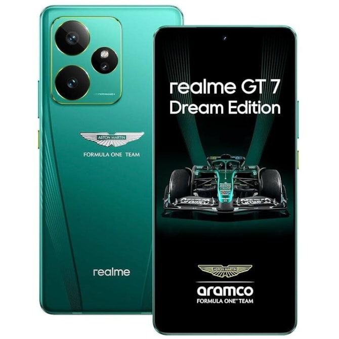 Smartphone Realme GT 7 5G 512GB 16RAM Dual Sim - Dream Edition (Aston Martin Green)-03ec2c8a-81c7-4942-878f-ac479e04a610