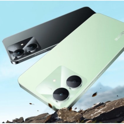 Smartphone Realme Note 60X RMX3938 64GB e 3GB Ram Dual Chip 4G - Verde