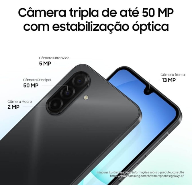 Smartphone Samsung Galaxy A17 4G 128GB 4RAM Dual Sim - Grey ( Cinza )-837cd78e-8ff0-4b2c-9ca6-120a2d0283ae