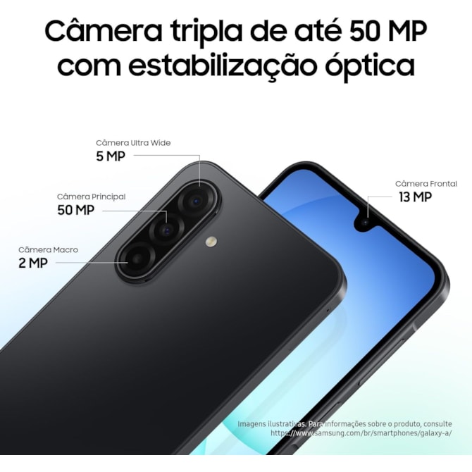 Smartphone Samsung Galaxy A17 5G 256GB 8RAM Dual Sim - Black ( Preto )-6410ea5d-18a5-4ef0-b680-80a85a129467