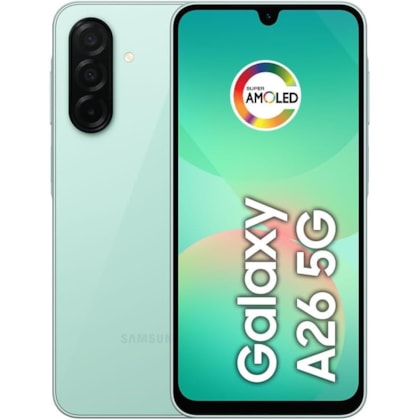 Smartphone Samsung Galaxy A26 5G 256GB 8RAM Dual Sim - Mint Green ( Verde )