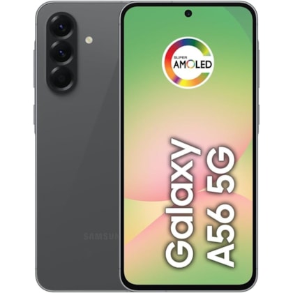 Smartphone Samsung Galaxy A56 5G 128GB 8RAM Dual Sim - Light Grey ( Cinza )