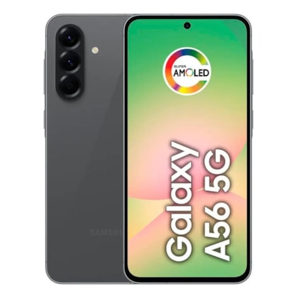 Smartphone Samsung Galaxy A56 5G 256GB 12GB RAM - Grafite ( Preto )