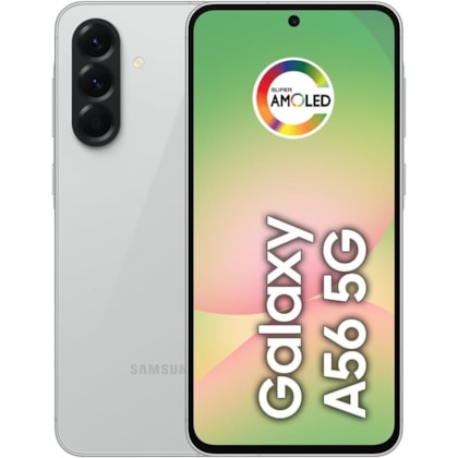 Smartphone Samsung Galaxy A56 5G 256GB 8RAM Dual Sim - Light Grey ( Cinza )