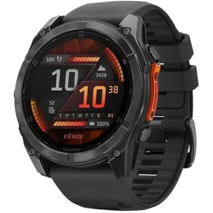 Smartwatch Garmin Fenix 8 Amoled 51MM GPS / Wi-Fi - 010-02905-00 - Slate Gray