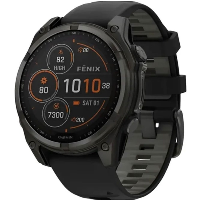 Smartwatch Garmin Fenix 8 Sapphire Solar 47MM (010-02906-10) - Preto-cf5d2204-460f-4d53-91b7-d5b8f29cfd2c