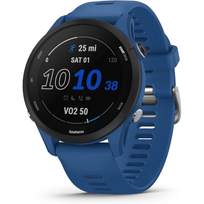 Smartwatch Garmin Forerunner 255 010-02641-00 com 4GB / 5 Atm / Bluetooth - Tidal Blue ( azul )-3be7c12c-3625-45f1-9904-8af0b027820e