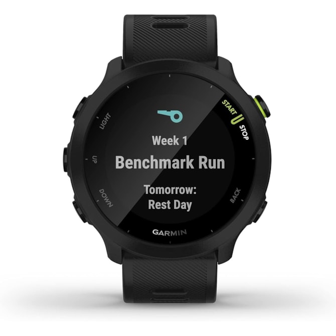 Smartwatch Garmin Forerunner 55 010-02562-10 com GPS/Bluetooth - Preto-1c23fedc-e8bd-4639-bb18-7dada11d3d49