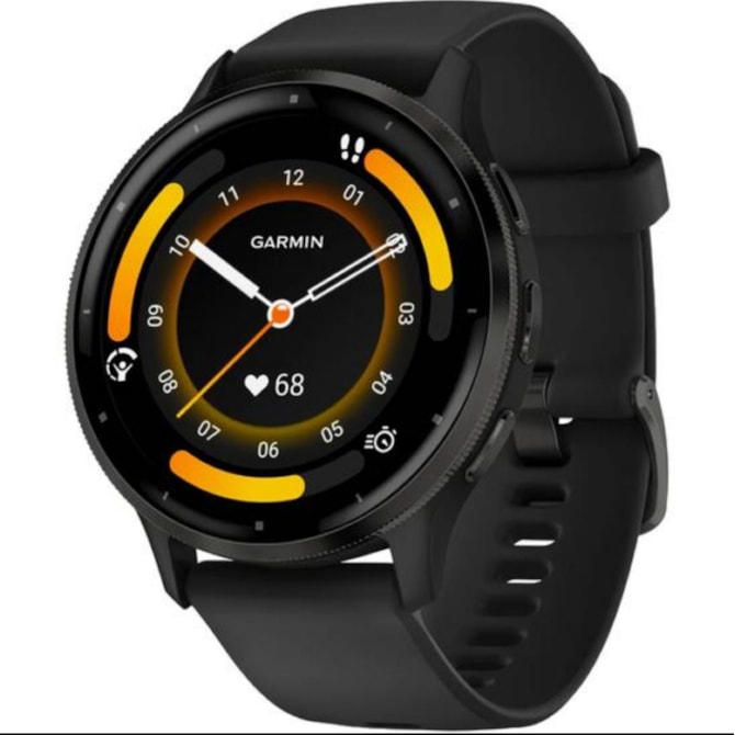 Smartwatch Garmin Venu 3 010-02784-01 com Tela Amoled / 5 Atm / 45MM / Wi-Fi / 8GB - Preto-073a108a-a0db-47b3-806b-81a471af629f