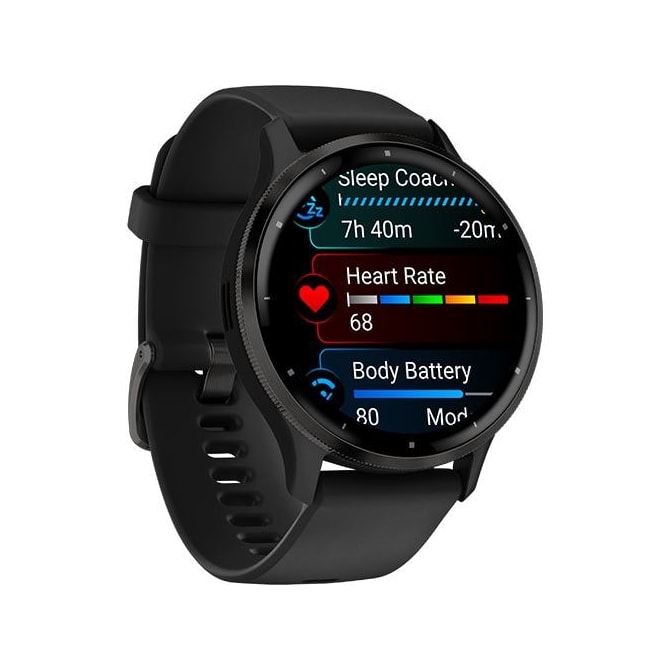 Smartwatch Garmin Venu 3 010-02784-01 com Tela Amoled / 5 Atm / 45MM / Wi-Fi / 8GB - Preto-04d8cba4-a0f7-4959-aef7-5cd894e37397