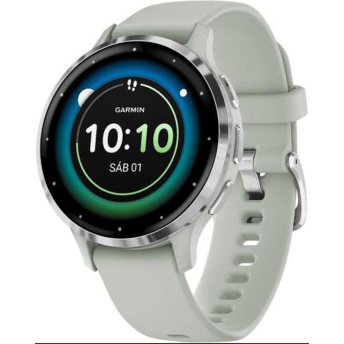 Smartwatch Garmin Venu 3S 010-02785-01 com GPS/Wi-Fi - Sage Gray-61cd25b8-6fc8-4a53-8d94-4870ed639162