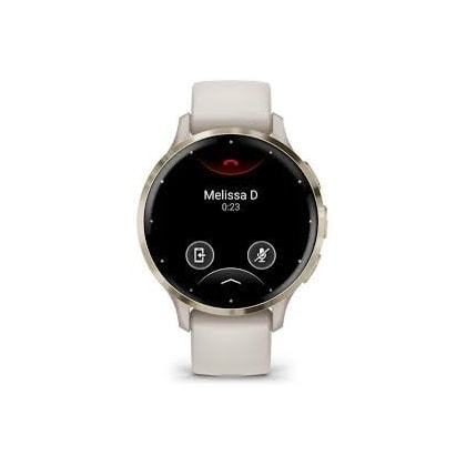 Smartwatch Garmin Venu 3S 010-02785-02 com GPS/Wi-Fi - Beige