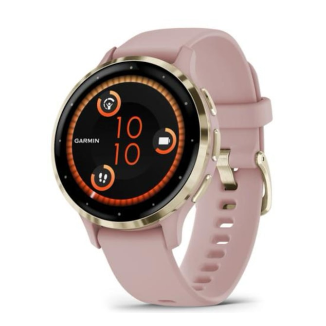 Smartwatch Garmin Venu 3S 010-02785-03 com GPS/Wi-Fi - Rose Gold-4fea2f42-1465-4b3a-92b7-980522c99a74