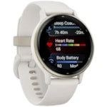 Smartwatch Garmin Vivoactive 5 010-02862-11 com GPS/Wi-Fi - Aluminum/Ivory Gold-4860fdba-d6a8-4957-89d1-10a8945cf00a