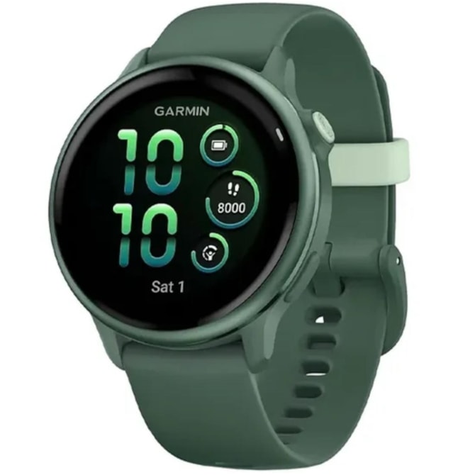 Smartwatch Garmin Vivoactive 6 42MM 010-02985-02 com GPS/Wi-Fi - Jasper Green ( Verde )-48d5c482-7449-446c-ba5a-168d5e4334b0
