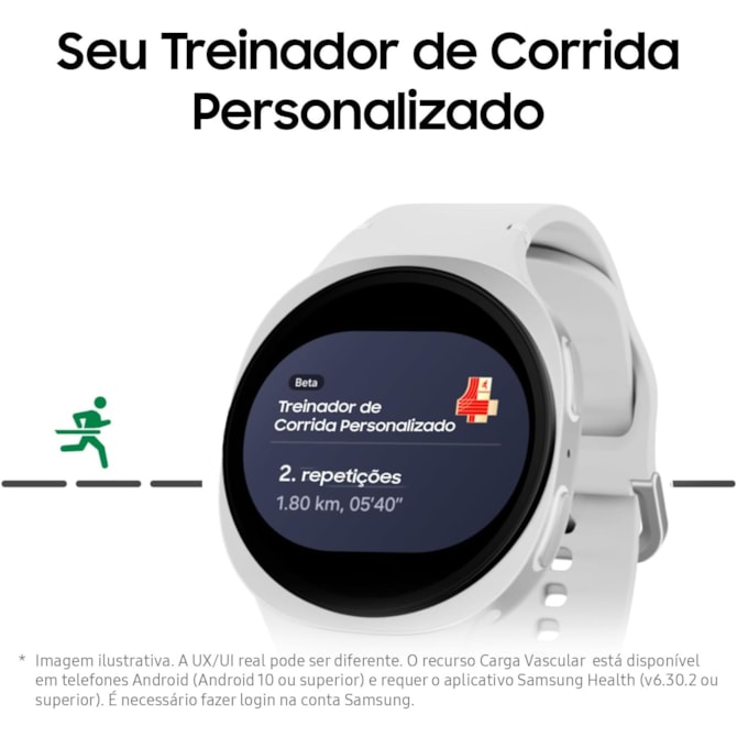 Smartwatch Samsung Galaxy Watch 8 Bluetooth 40MM SM-L320 - Graphite ( Cinza )-2a8ae79d-2992-46eb-afbf-794ec1f5ca7c