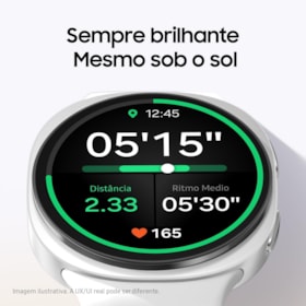 Smartwatch Samsung Galaxy Watch 8 Bluetooth 40MM SM-L320 - Silver ( Branco )