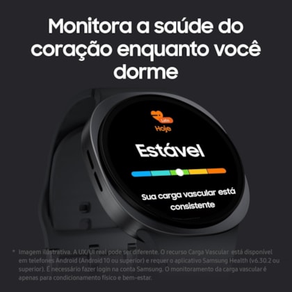 Smartwatch Samsung Galaxy Watch 8 Bluetooth 44MM SM-L330 - Graphite ( Cinza )