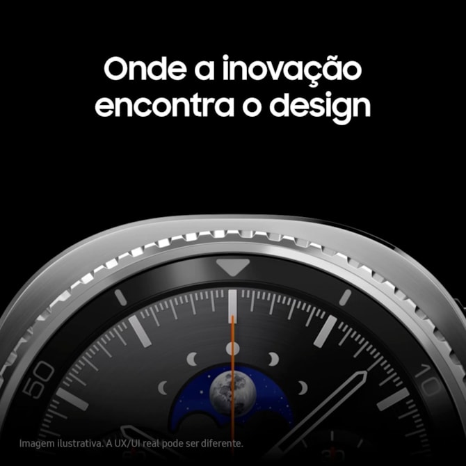 Smartwatch Samsung Galaxy Watch 8 Classic Bluetooth 46MM SM-L500 - Black ( Preto )-04484467-0b9b-4bf6-ae2d-d011eb543b68