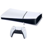 Sony Console PlayStation 5 Slim 1TB 8K Leitor de Disco Bundle Jogo Gran Turismo 7 CFI-2115 - Branco-51ed9380-e781-47c1-97d0-a038acb5c834