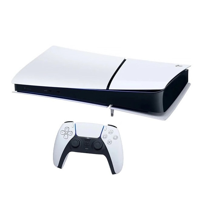 Sony Console PlayStation 5 Slim 1TB 8K Leitor de Disco Bundle Jogo Gran Turismo 7 CFI-2115 - Branco-af3e4efa-cd8b-4fbb-abdf-16bda4abd6f8