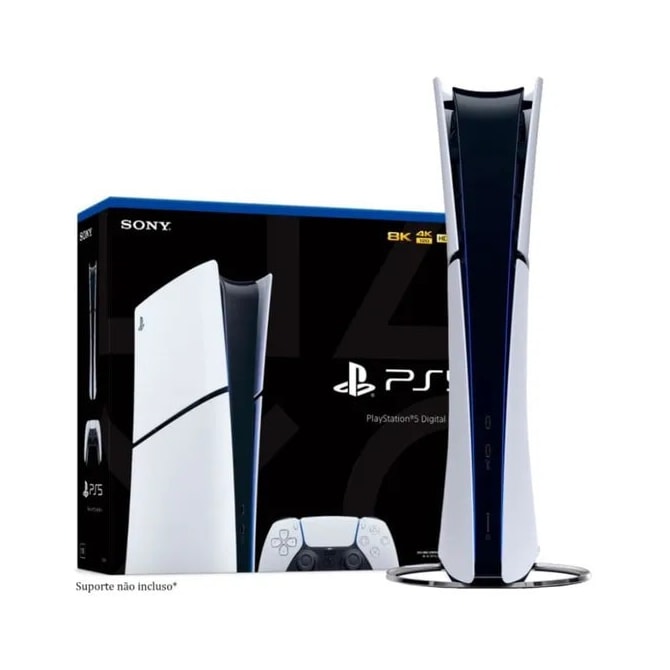 Sony PlayStation 5 Slim Edição Digital 825GB SSD 4K Wi-Fi 6 CFI-2115B - Branco-57385dcb-43ef-40e5-84b7-c23886a18b49