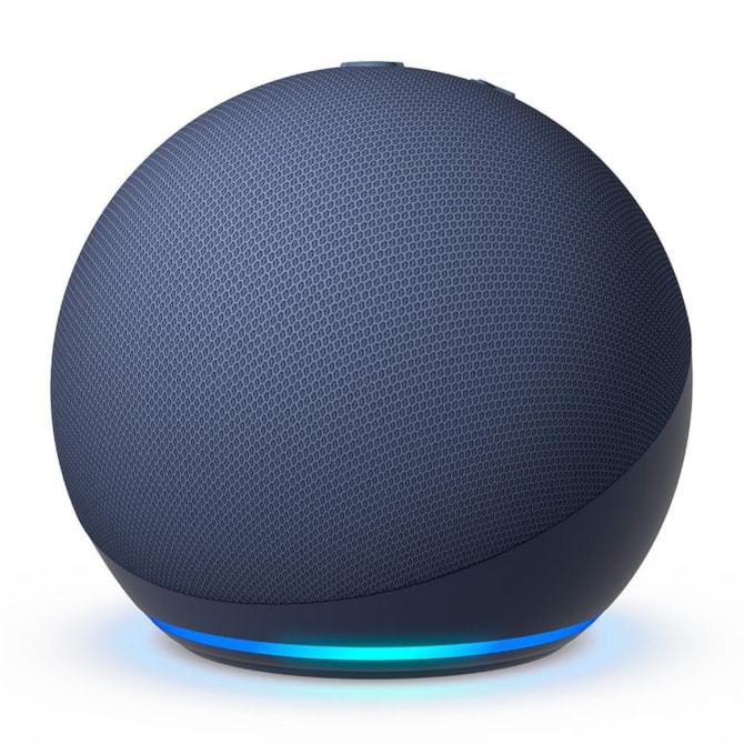 Speaker Amazon Echo Dot - com Alexa - 5A Geracao - Wi-Fi/Bluetooth - Azul-27b5c0e3-04d1-4b29-bb5f-3acfa74aba8d