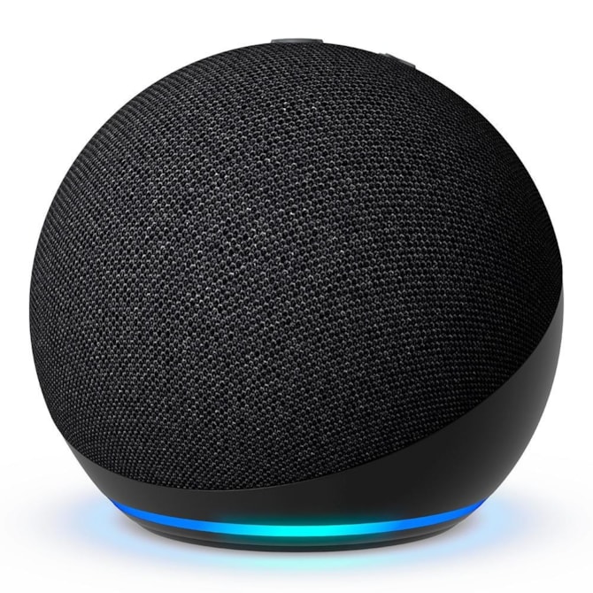 Speaker Amazon Echo Dot - com Alexa - 5A Geracao - Wi-Fi/Bluetooth - Preto-c54a43be-c326-451a-ab6f-d8082bf4850a