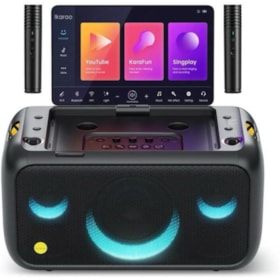 Speaker de Karaokê Joog Break X1 800W / Tela 13,1