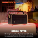 Speaker JBL Authentics 300 - Aux/USB Tipo C - Bluetooth - 100W - Preto-1f54e870-bba8-4c25-b89c-eb3b0d1f510d