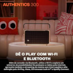 Speaker JBL Authentics 300 - Aux/USB Tipo C - Bluetooth - 100W - Preto-a1abf08d-4215-44eb-8fd0-30f4b444ae92